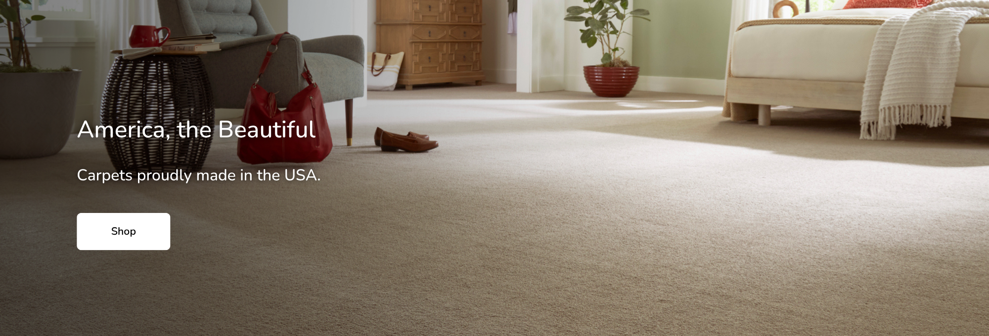 Carpet flooring made in American by Mohawk